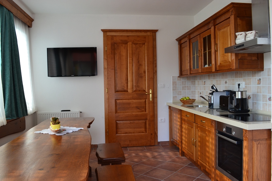 Hotel Prodnik neue Dependancen - Gemeinschaftsraum mit Mini-Küche